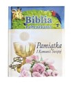Biblia z obrazkami niebieska Pamiątka I komunii świętej Polish Books Canada