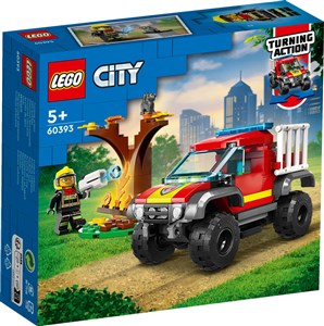 LEGO City Wóz strażacki 4x4 misja ratunkowa 60393 pl online bookstore