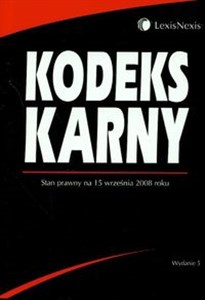 Kodeks Karny  - Polish Bookstore USA