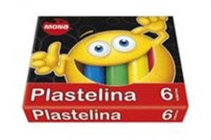 Plastelina Mona 6 kolorów  