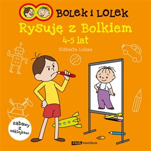 Bolek i Lolek Rysuję z Bolkiem 4-5 lat zabawy z naklejkami polish books in canada