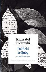 Delficki trójnóg. Sentencje delfickie books in polish