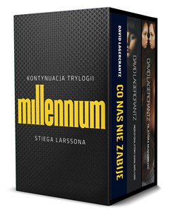 Pakiet Millennium David Lagercrantz books in polish