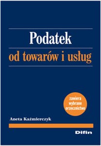 Podatek od towarów i usług Polish bookstore