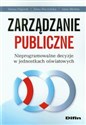 Zarządzanie publiczne Nieprogramowalne decyzje w jednostkach oświatowych 