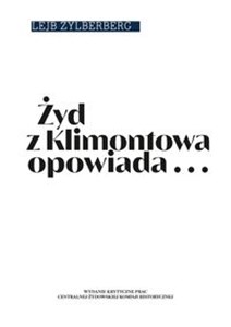 Żyd z Klimontowa opowiada - Polish Bookstore USA