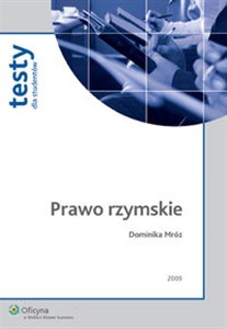 Prawo rzymskie Testy dla studentów 