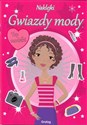 Gwiazdy mody Top modelki z naklejkami Polish bookstore