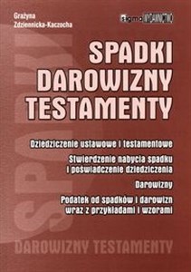 Spadki darowizny testamenty  