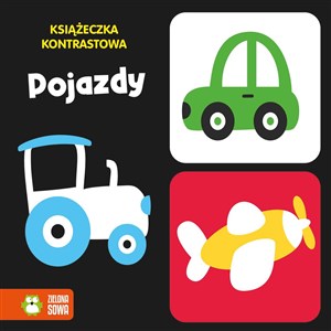 Książeczka kontrastowa Pojazdy   