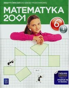 Matematyka 2001 6 Zeszyt ćwiczeń Część 1 Szkoła podstawowa chicago polish bookstore