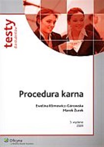 Procedura karna. Testy dla studentów 