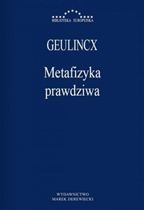 Metafizyka prawdziwa  Canada Bookstore