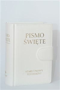 Pismo Święte Stary i Nowy Testament biała skóra buy polish books in Usa