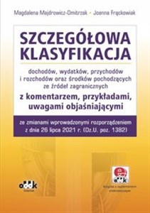 Szczegółowa klasyfikacja dochodów wydatków przychodów i rozchodów oraz środków pochodzących ze źródeł zagranicznych Polish Books Canada