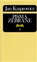 Jan Kasprowicz Pisma zebrane Listy Polish Books Canada