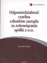 Odpowiedzialność cywilna członków zarządu za zobowiązania spółki zo.o. Bookshop