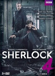 Sherlock seria 4 3DVD bookstore