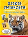 Dzikie zwierzęta Koloruję i rysuję po śladzie W środku kolorowe zdjęcia Polish bookstore