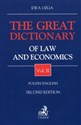The Great Dictionary of Law and Economics 2 Polish - English Bookshop