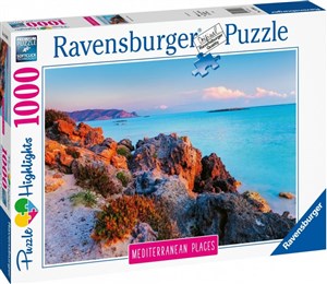 Puzzle 2D 1000 Śródziemnomorska Grecja 14980 