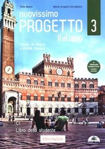 Nuovissimo Progetto italiano 3 Libro dello studente + CD books in polish