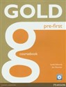 Gold Pre-First Coursebook z płytą CD  