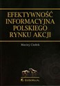 Efektywność informacyjna polskiego rynku akcji polish books in canada