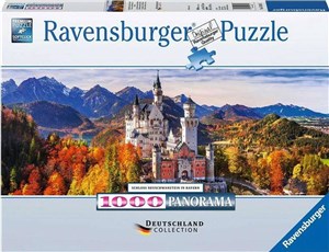 Puzzle 1000 Panoramiczne Zamek w Bawarii 15161 