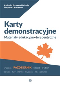 Karty demonstracyjne Październik Materiały edukacyjno-terapeutyczne polish books in canada