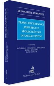 Prawo prywatności jako reguła społeczeństwa informacyjnego polish books in canada