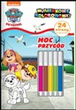 Psi Patrol Numerkowe kolorowanki 8 Moc przygód - Polish Bookstore USA