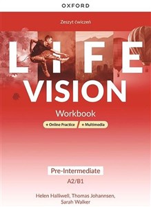 Life Vision Pre-Intermediate Zeszyt ćwiczeń + Online Practice + multimedia Szkoła ponadpodstawowa polish books in canada