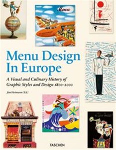 Menu Design in Europe books in polish
