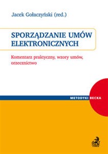 Sporządzanie umów elektronicznych Komentarz praktyczny, wzory umów, orzecznictwo 