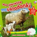 Moje pierwsze układanki Małe zwierzątka 5 kompletów puzzli w jednej książce pl online bookstore