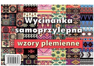 Wycinanka samoprzylepna A4 Wzory plemienne in polish