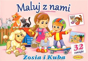 Maluj z nami Zosia i Kuba pl online bookstore