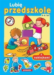 Lubię przedszkole z naklejkami 4 - 6 lat books in polish