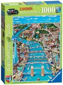 Puzzle Londyn widok na zachód 1000  Canada Bookstore