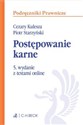 Postępowanie karne z testami online   