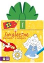 Świąteczne kolorowanki z naklejkami 1 Polish Books Canada