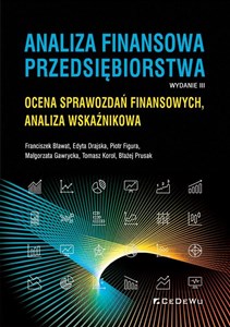 Analiza finansowa przedsiębiorstwa. Ocena sprawozdań finansowych, analiza wskaźnikowa bookstore