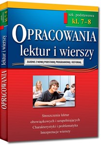 Opracowania lektur i wierszy klasa 7-8 szkoła podstawowa to buy in Canada