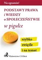 Podstawy prawa i wiedzy o społeczeństwie w pigułce 