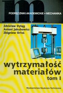 Wytrzymałość materiałów Tom 1 books in polish