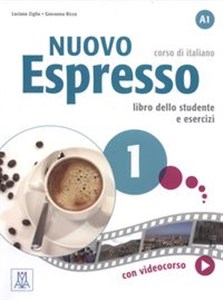 Nuovo Espresso 1 libro dello studente e esercizi + DVD buy polish books in Usa