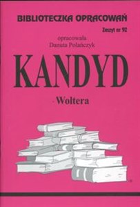 Biblioteczka Opracowań Kandyd Woltera Zeszyt nr 92 bookstore