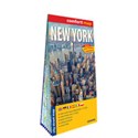 Nowy Jork (New York) laminowany plan miasta 1:75 000/1:15 000  in polish