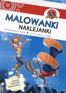 Malowanki naklejanki Królik Bugs Naklej, popatrz, pokoloruj 